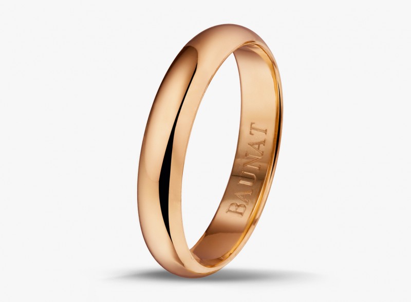 Кольцо из красного золота от Baunat
