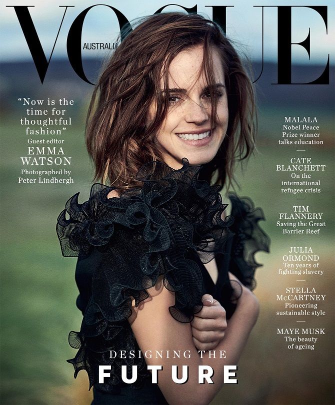 Эмма Уотсондля Vogue Australia

