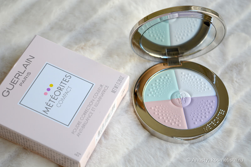 Guerlain: Météorites Compact - Colour Correcting, Blotting and Lighting Powder - 02 Light