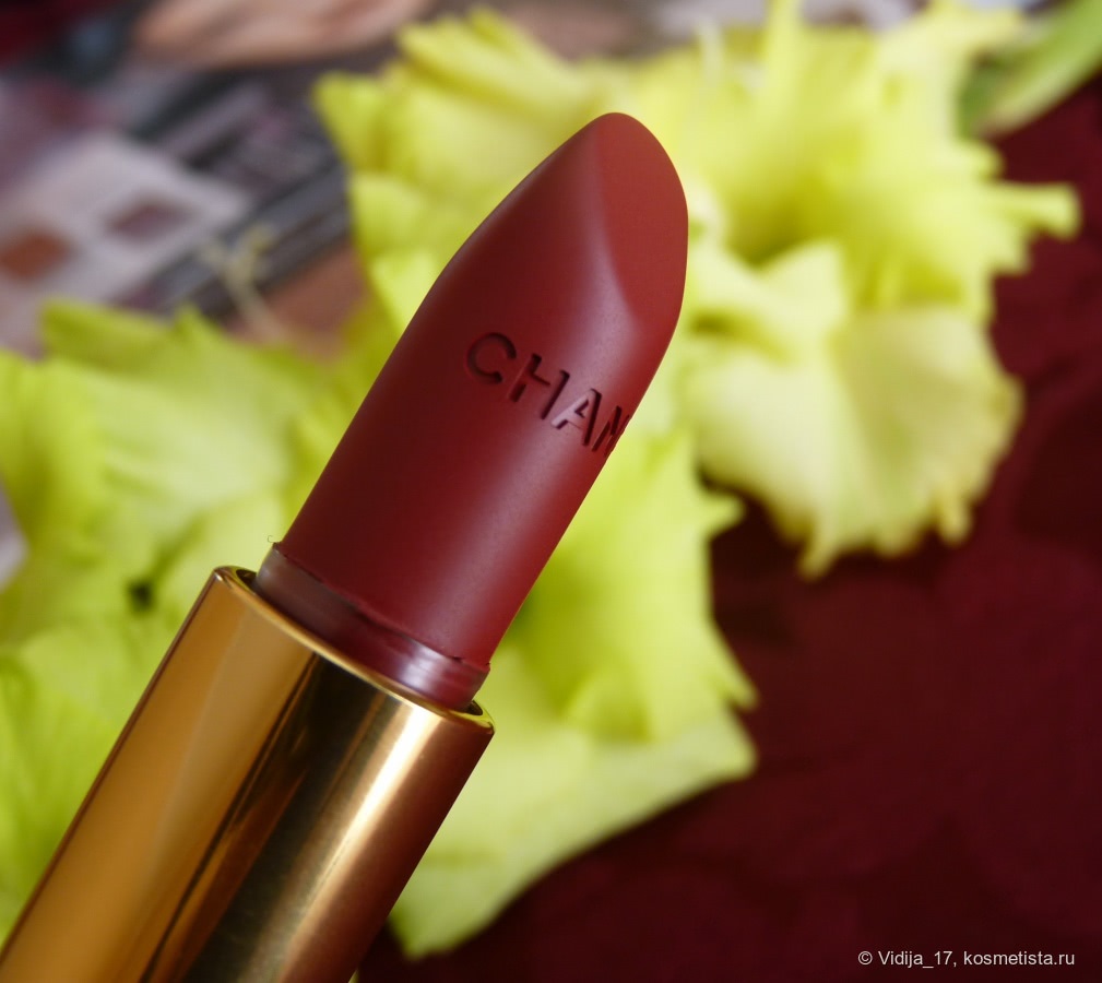 Осень 2016! Chanel Rouge Allure Velvet Luminous Matte Lip Colour #58 Rouge Vie