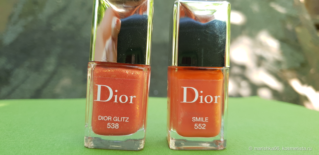 Dior Vernis Couture Colour Gel Shine And Long Wear Nail Lacquer в оттенке 538 Dior Glitz