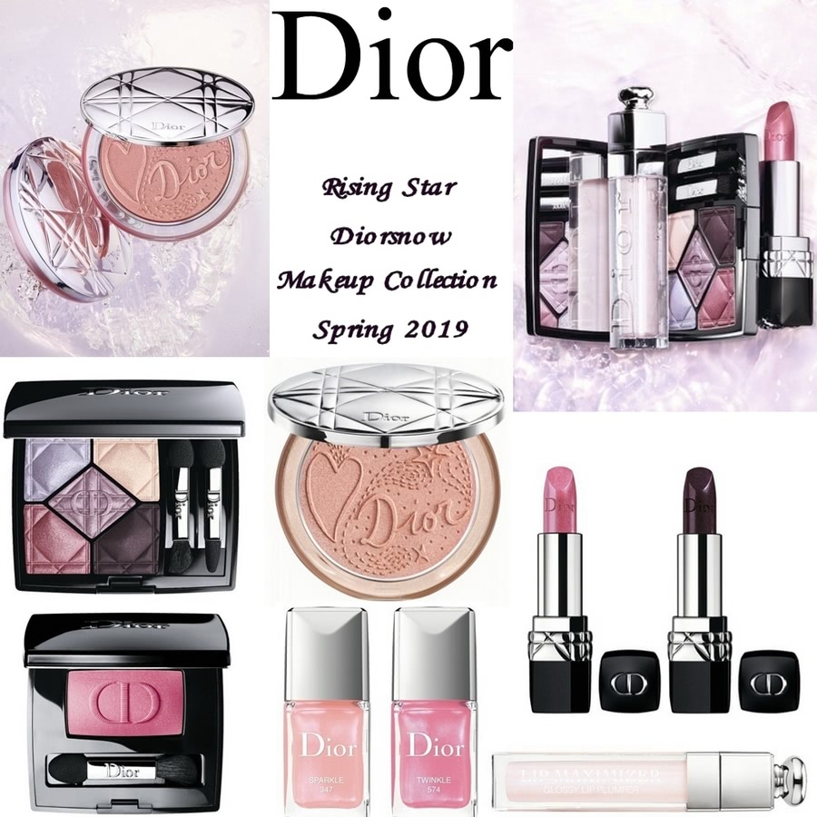 Нежная весенняя коллекция макияжа Dior Rising Stars Collection Spring 2019