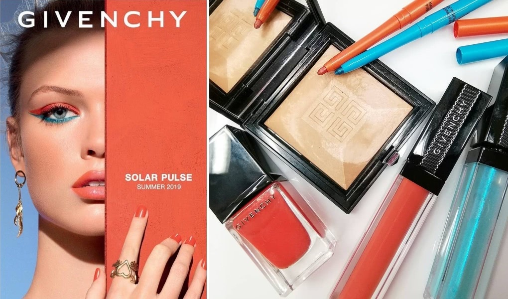 Оранжевое солнце на небе голубом: летняя коллекция макияжа Givenchy Solar Pulse Summer Collection 2019