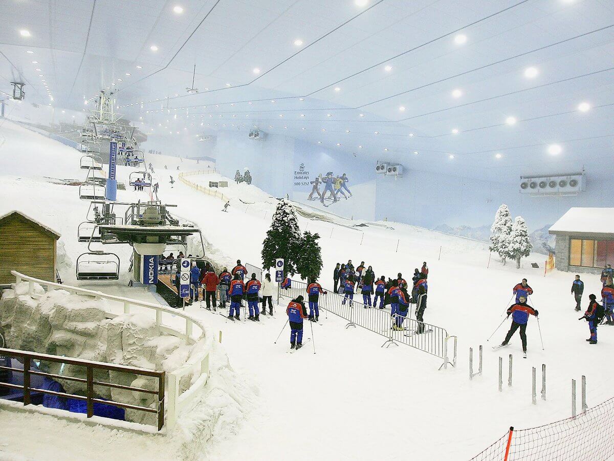 Горнолыжный комплекс Ski Dubai