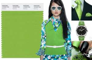 Модные цвета - Greenery (Зелень)