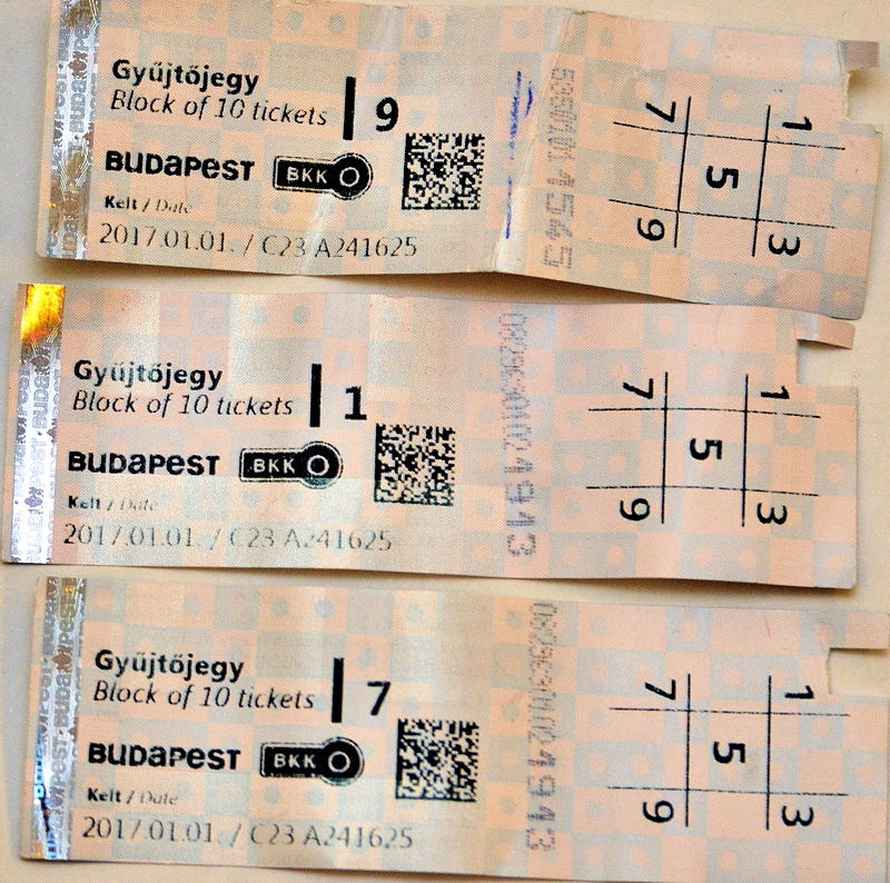 билеты в метро в Будапеште
