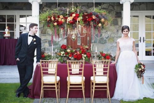 Макияж под цвет платья Марсала. = Цветовые решения: свадьба в цвете Марсала =.
