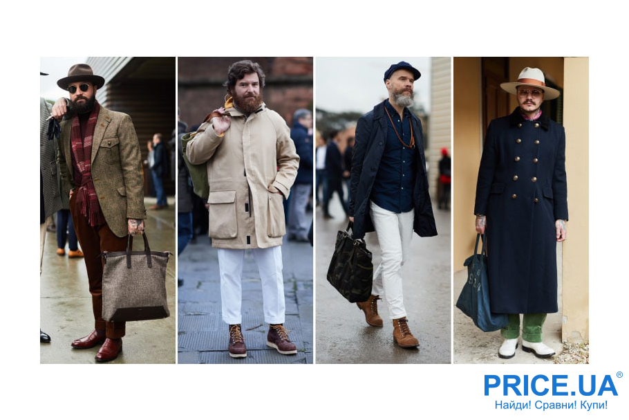 Осенние тренды мужской моды. Большие сумки 