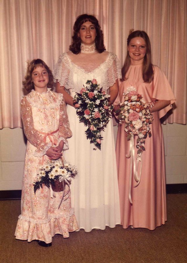 Свадебная мода 1970