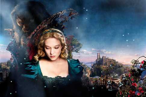 Леа Сейду (Lea Seydoux), Венсан Кассель (Vincent Cassel), «La Belle et la Bete», «Красавица и чудовище»