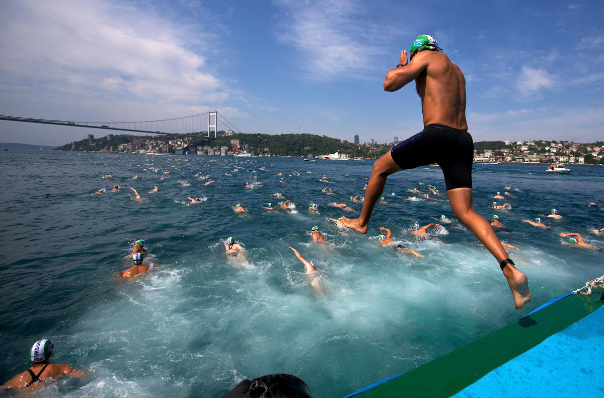 Bosphorus Cross-Continental swimming