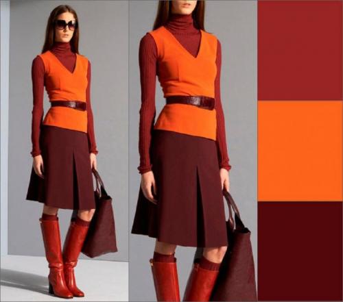 Бордовая куртка с чем носить. Как сочетать бордовый цвет в одежде?