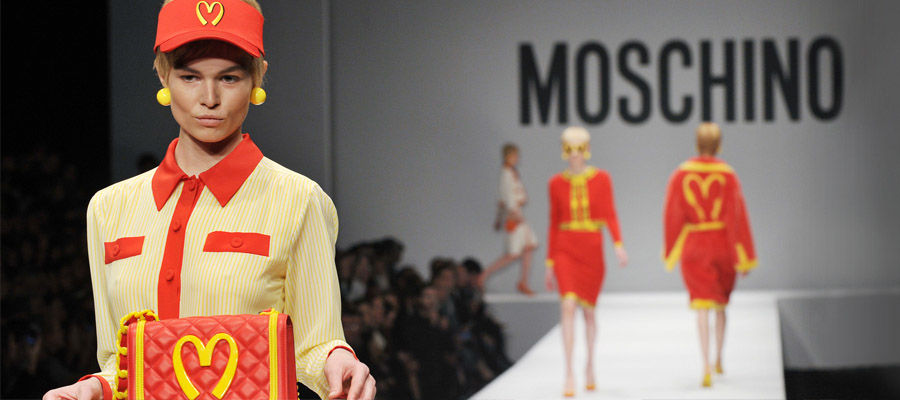 Бренды в салоне «Очкарик» - шоу-дефиле Moschino