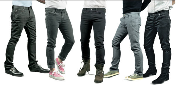 Удобные и практичные джинсы в разном цвете