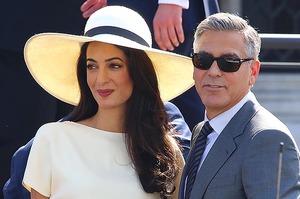 Джордж Клуни и Амаль Аламуддин узаконили отношения в мэрии Венеции