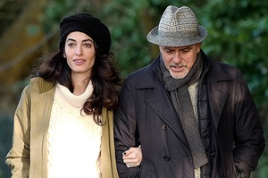 Любовь звезд - Аламуддин Амаль и Джордж Клуни