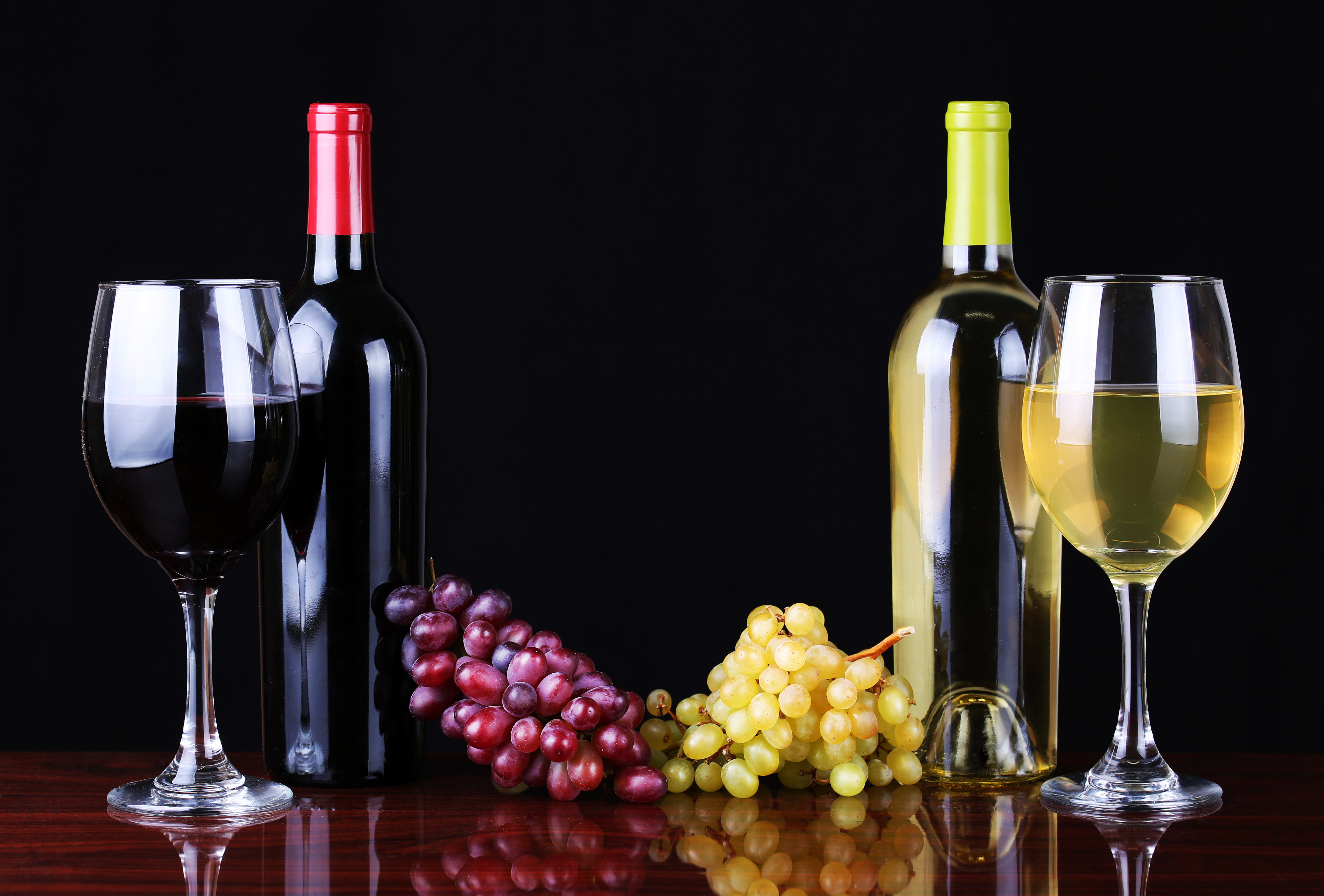 Чем отличаются бокалы для белого и красного вина с фото и почему