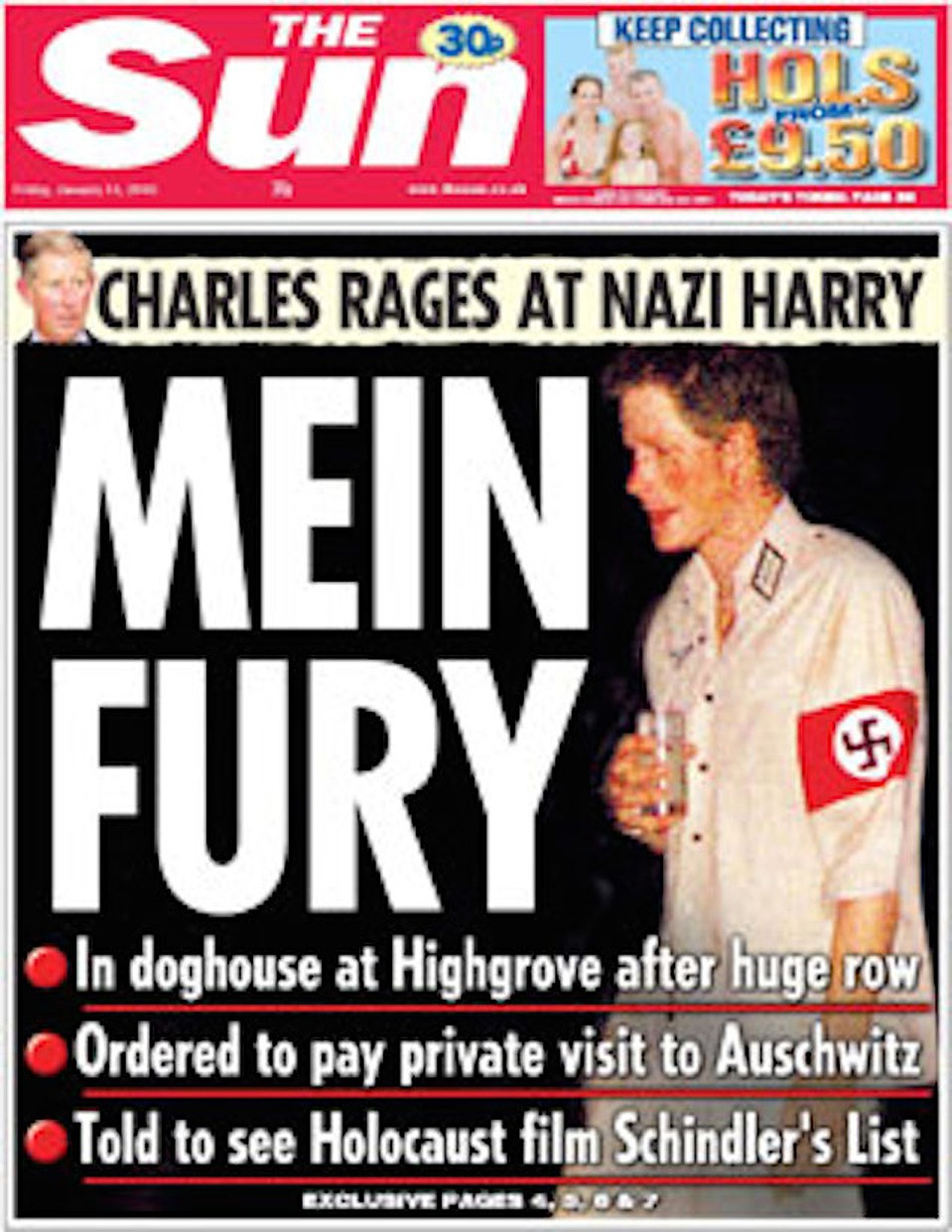 2005 год: угодил в нацистский скандал. 