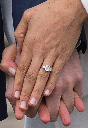 Принц Гарри с невестой, Принц подарил любимой кольцо принцессы Дианы