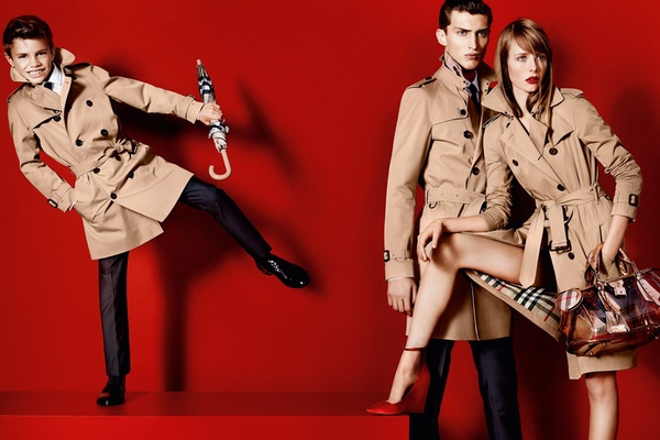 Ромео Бекхэм в рекламе новой коллекции Burberry