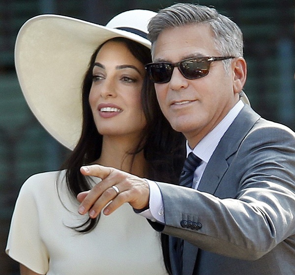 Джордж Клуни и Амаль Аламуддин сыграли свадьбу 2014