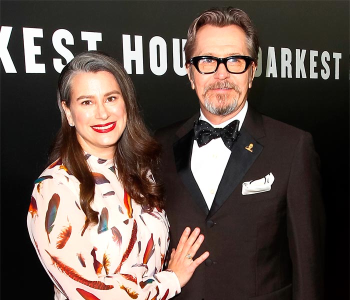 Гэри Олдмен и Жизель Шмидт