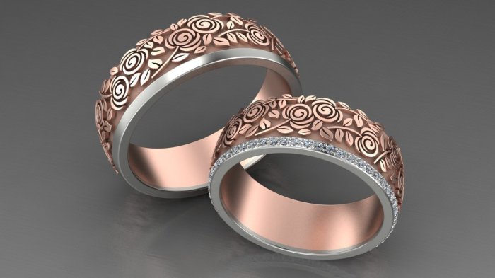 Цветочные кольца