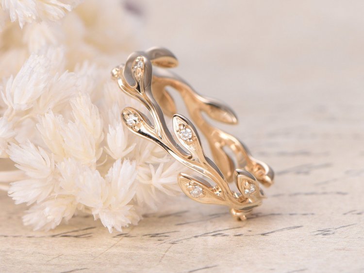 Обручальные кольца необычной формы