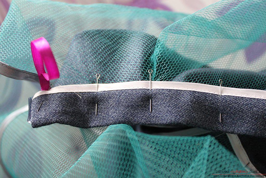 Этот подробный мастер-класс выкройки и шитья юбки двойное солнце научит как сшить модный предмет гардероба.. Фото №36