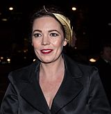 Olivia Colman at Moet BIFA 2014.jpg