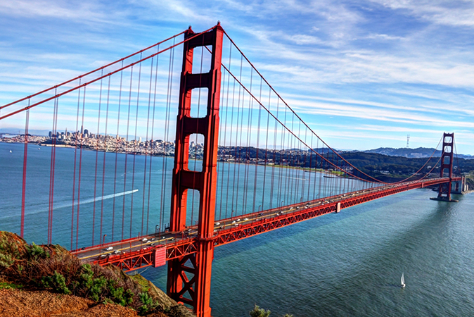 Мост “Золотые ворота”, г. Сан-Франциско