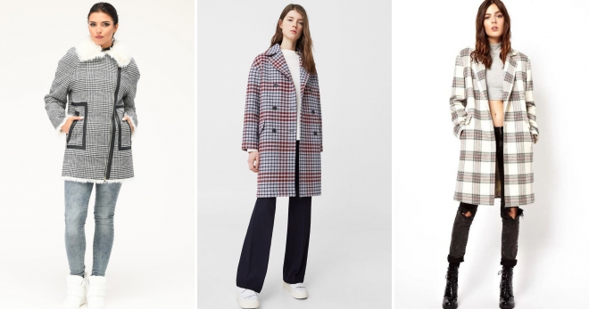 Клетчатое пальто – как и с чем носить, чтобы выглядеть стильно?