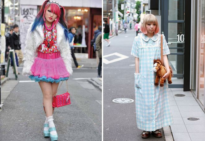 японская молодежная мода