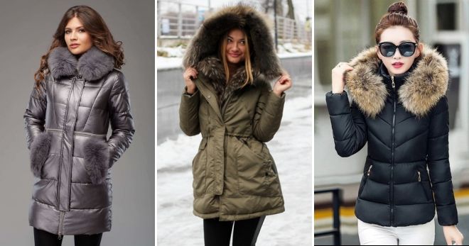 Куртки с мехом 2019 женские