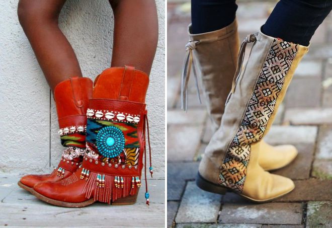 обувь в этническом стиле