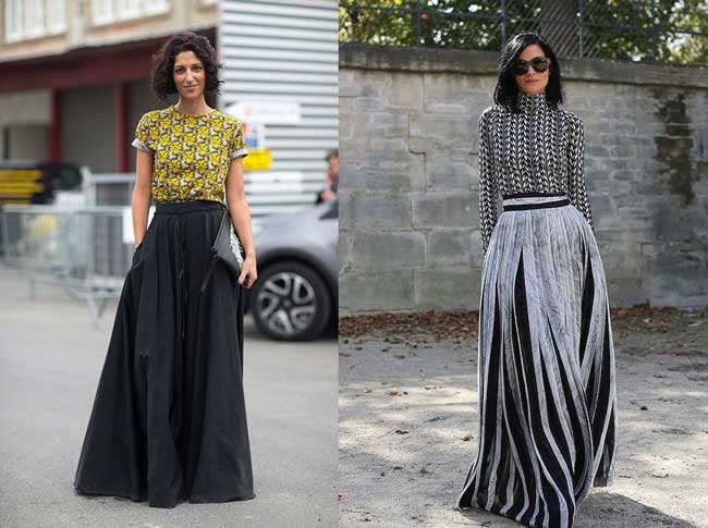 Maxi Full Skirt - аутфит