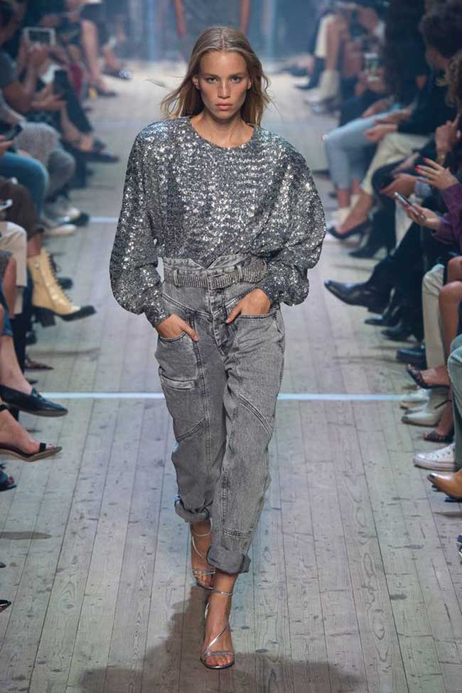 Модные джинсы 2019 sabel Marant коллекция