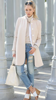 С чем носить джинсы-бойфренды С чем носить джинсы-бойфренды