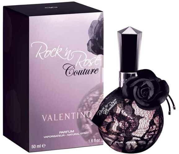 В честь 45-летия творческой деятельности Валентино Гаравани был выпущен женский аромат Valentino Rock ’n Rose Couture