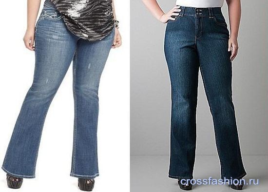 С чем носить джинсы клеш? Советы