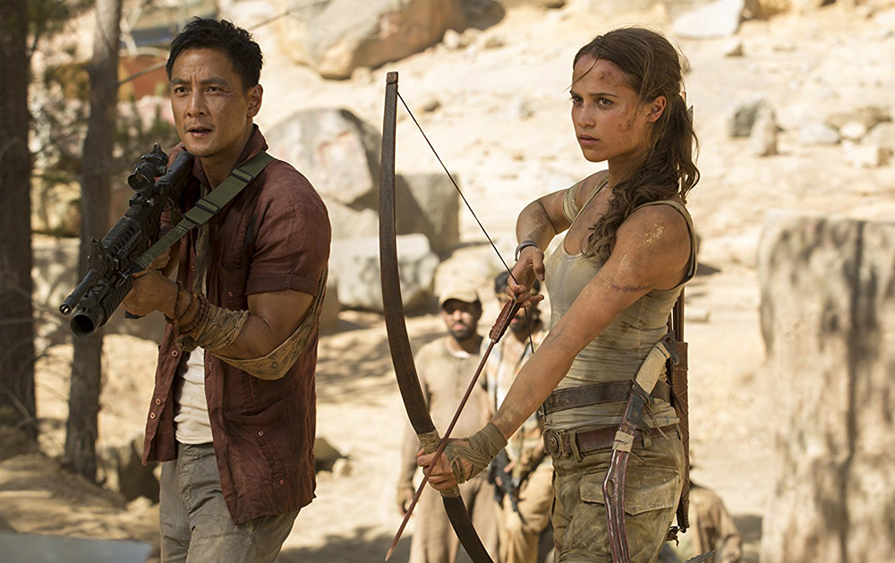 Кадр из фильма «Tomb Raider: Лара Крофт»