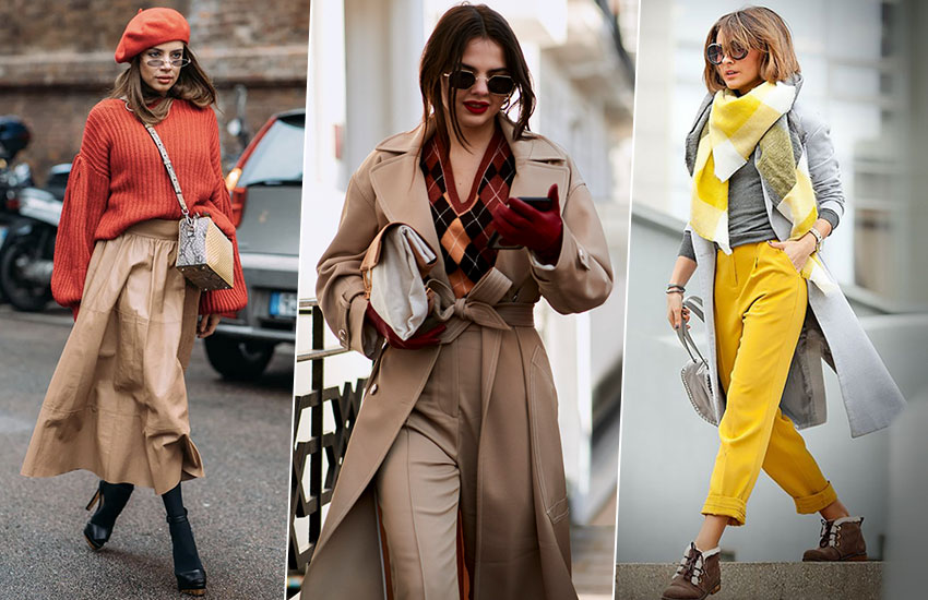 имидж тренды 2019 осень стиль советы стилиста аксессуары модные цвета тенденции 